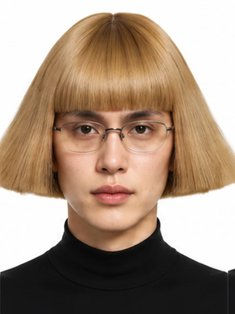 Original golden bell bob hairstyle reference