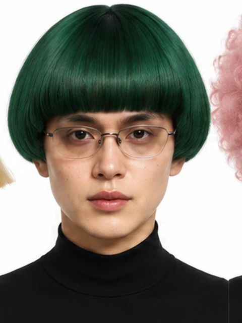Original emerald bowl bob hairstyle reference