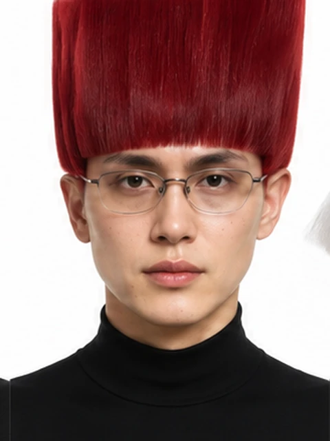 Original crimson flat top hairstyle reference